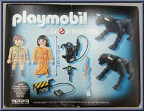 Terror Dogs (with Venkman and Dana) from Ghostbusters - Basic Series manufactured by Playmobil [Back]