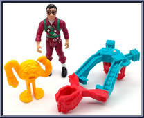 Louis Tully (Vapor Ghost) from Ghostbusters - The Real - Power Pack Heroes manufactured by Kenner [Loose]