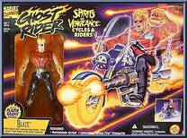 Blaze from Ghost Rider - Spirits of Vengeance Cycles & Riders manufactured by Toy Biz [Front]