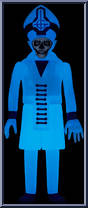Ghostferatu (Glow) from Ghost (Rock Band) - ReAction Figures manufactured by Super7 [Loose]