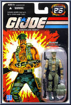 Gung-Ho (No Anchor on Hat) from G.I. Joe - 25th Anniversary - Wave  4 manufactured by Hasbro [Front]