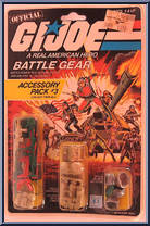 Battle Gear Accessory Pack #3 from G.I. Joe - Classic Collection - Series  4 - Accessories manufactured by Hasbro [Front]