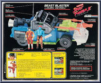 Beast Blaster from G.I. Joe - Classic Collection - Series 12 - Street Fighter II manufactured by Hasbro [Back]