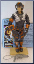 Blocker (Clear Visor) from G.I. Joe - Classic Collection - Battle Force 2000 manufactured by Hasbro [Loose]