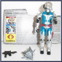 Cobra Commander from G.I. Joe - Classic Collection - Series  6 manufactured by Hasbro [Loose]