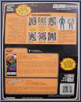 Flint from G.I. Joe - Classic Collection - Series 10 - Eco Warriors manufactured by Hasbro [Back]
