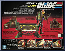 JUMP Jet Pack from G.I. Joe - Classic Collection - Series  1 - Accessories manufactured by Hasbro [Back]