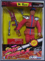 M. Bison from G.I. Joe - Classic Collection - Series 12 - Street Fighter II - 12" Figures manufactured by Hasbro [Front]