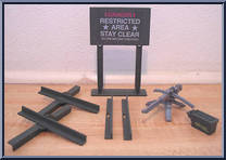 Machine Gun Defense Unit from G.I. Joe - Classic Collection - Series  3 - Accessories manufactured by Hasbro [Loose]