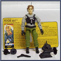 Tunnel Rat / Psyche-Out from G.I. Joe - Classic Collection - Night Force manufactured by Hasbro [Loose]