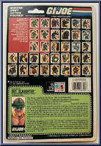 Sgt. Slaughter from G.I. Joe - Classic Collection - Slaughter's Marauders manufactured by Hasbro [Back]