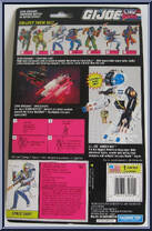 Space Shot from G.I. Joe - Classic Collection - Series 13 - Star Brigade manufactured by Hasbro [Back]
