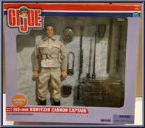 155-mm Howitzer Cannon Captain from G.I. Joe - Classic Collection 12" Scale - Basic Series manufactured by Hasbro [Front]