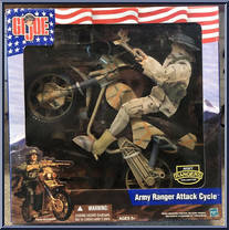 Army Ranger Attack Cycle from G.I. Joe - Classic Collection 12" Scale - Army Rangers manufactured by Hasbro [Front]