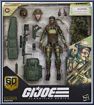Action Marine Sniper from G.I. Joe - Classified - 60th Anniversary manufactured by Hasbro [Front]