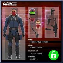 Cobra Rattler Ground Attack Jet from G.I. Joe - Classified - Basic Series manufactured by Hasbro [Loose]