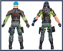 Low-Light, Spirit Iron-Knife & Nivol from G.I. Joe - Classified - Mad Marauders manufactured by Hasbro [Loose]