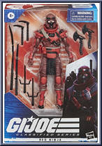 Red Ninja from G.I. Joe - Classified - Basic Series manufactured by Hasbro [Front]