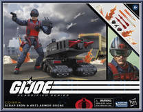 Scrap-Iron & Anti-Armor Drone from G.I. Joe - Classified - Basic Series manufactured by Hasbro [Front]