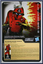 Red Laser from G.I. Joe - Collector's Club - 2018 Series manufactured by Hasbro [Back]
