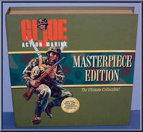 Action Marine (Black) from G.I. Joe - Commemorative Collection - Masterpiece Edition manufactured by Hasbro [Front]