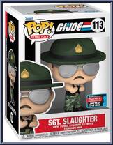 Sgt. Slaughter (Retro Toys) from G.I. Joe - Pop! Vinyl Figures manufactured by Funko [Front]