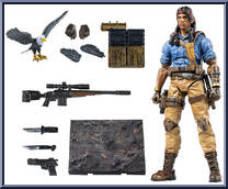 Spirit Iron-Knife from G.I. Joe - Exquisite Mini Series manufactured by Hiya Toys [Loose]
