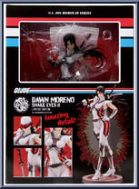 Snake Eyes II (Dawn Moreno) (White) from G.I. Joe - Statues manufactured by Kotobukiya [Front]