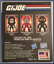 Baroness from G.I. Joe (Loyal Subjects) - Mystery - Action Vinyls manufactured by Hasbro [Back]