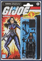 Baroness from G.I. Joe - Retro - Basic Series manufactured by Hasbro [Front]