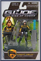 Agent Helix (Covert Ops) from G.I. Joe - Rise of Cobra - Collection 2 - Wave 3 manufactured by Hasbro [Front]