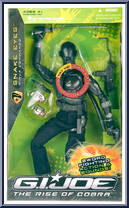 Snake Eyes from G.I. Joe - Rise of Cobra - 12" Figures manufactured by Hasbro [Front]
