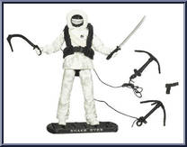 Snake Eyes (Arctic Assault) from G.I. Joe - Rise of Cobra - Collection 1 - Wave 3 manufactured by Hasbro [Loose]