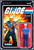 G.I. Joe Sailor from G.I. Joe - ReAction Figures manufactured by Super7 [Front]