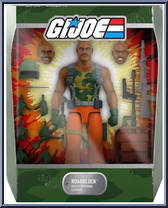 Roadblock (Cartoon) from G.I. Joe - Ultimates manufactured by Super7 [Front]