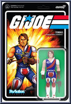 Tomax from G.I. Joe - ReAction Figures manufactured by Super7 [Front]