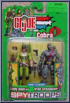 Lady Jaye vs. Iron Grenadier Action Figure