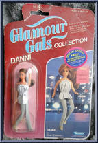 Danni in Silver Shimmer from Glamour Gals - Basic Series manufactured by Kenner [Front]