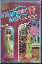 Erin in Golden Glitter from Glamour Gals - Basic Series manufactured by Kenner [Front]