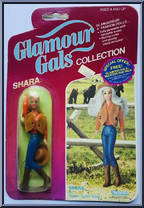 Shara in Rootin' Tootin' Rose from Glamour Gals - Basic Series manufactured by Kenner [Front]