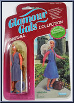 Vanessa in Sky Blue from Glamour Gals - Basic Series manufactured by Kenner [Front]