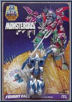 Fright Face from Go-Bots - Monsterous manufactured by Tonka [Front]