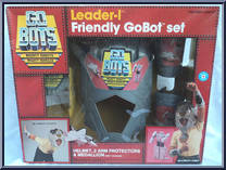 Leader-1 Friendly GoBot Set from Go-Bots - Role Playing manufactured by Tonka [Front]