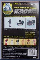 Loco from Go-Bots - 1983 Series manufactured by Tonka [Back]