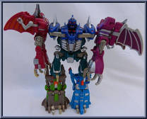 Heart Attack from Go-Bots - Monsterous manufactured by Tonka [Monsterous]