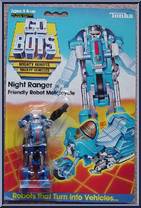 Night Ranger from Go-Bots - 1984 Series manufactured by Tonka [Front]