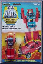 Small Foot from Go-Bots - 1984 Series manufactured by Tonka [Front]