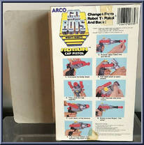 Rogun (Cap Pistol) from Go-Bots - Basic Series manufactured by Arco [Back]