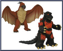 Burning Godzilla / Rodan
