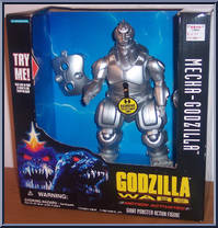 Mecha-Godzilla from Godzilla - Godzilla Wars - 10" Motion Activated Figures manufactured by Trendmasters [Front]